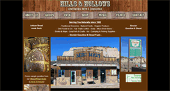 Desktop Screenshot of hillshollows.com